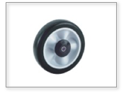 4” (102mm) wheel for shopping cart