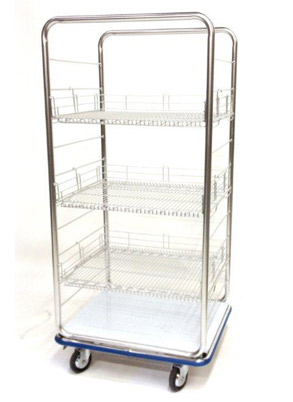 open case cart hospital TOC-2428-2